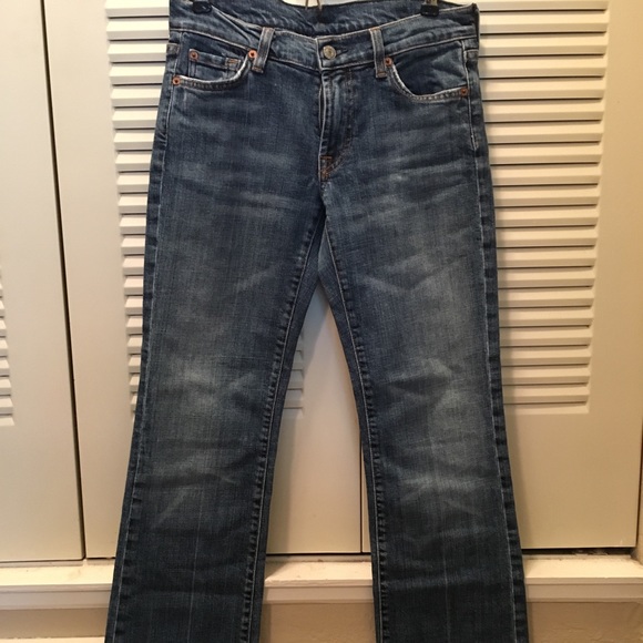 7 for all mankind bootcut jeans, 27 - Picture 3 of 8